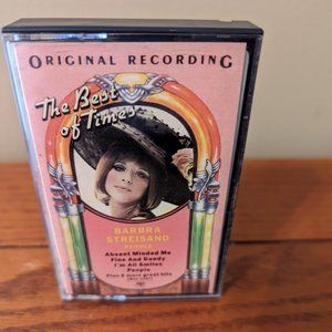 Barbra Streisand People The Best of Times Original Recording Cassette Tape